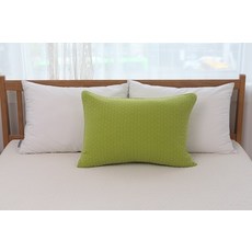 카라베개커버 연두, 그레이