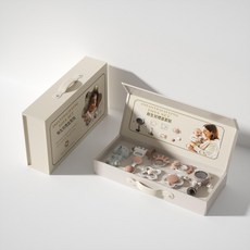 WISENODA 新生兒禮盒, 8件套嬰兒禮盒套裝3780, 1個