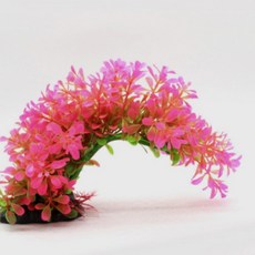 어항 인조수초 구피 치어 열대어 은신처용 수족관 장식, 1개