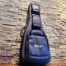 鬼火 Foals By Ghost Fire 金剛 King Kong 電吉他 貝斯 袋 琴袋 滑輪 防摔 飛航 托運, 1個, 深藍色-JM/Jaguar專用電吉他專用