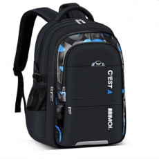 홍언목요 학생 방수 책가방 남자 여자 가방 백팩 캐주얼 대용량 데일리