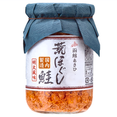 Hakodate Asahi 函館朝日 鮭魚鬆 荒鮭明太, 100g, 1罐