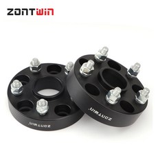 2조각 20/25/30/35/40/50mm PCD 5x114.3 CB 67.1mm 휠 스페이서 어댑터 5 러그 슈트 For MAZDA Mi, [02] 2PCS 35mm Black