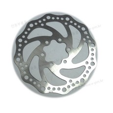 전동킥보드 브레이크 디스크 로터, 1개, 2번 140MM 6홀 44MM