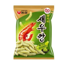 [달콤진] 농심 새우깡 와사비맛, 70g, 1개