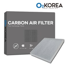 오투코리아 PM2.5 초미세먼지 차량용에어컨필터 교체, OH161, 1개