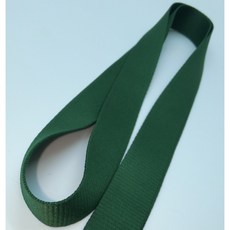 富巨金 最新可調式20mm高速證件帶 雙邊識別證掛繩 (調整環 金&黑鉚釘 鋅鉤), 深綠色,黑色