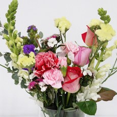 (플라워365마켓) 시즌 꽃 생화 세트 꽃배달 싼곳 도매 생화꽃 경매, 1개, S
