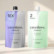 시세이도 매직약 12제 EX+에멀전 세트 / 셀프 볼륨매직스트레이트 / 앞머리남자 다운펌 겸용, 400g, 1개