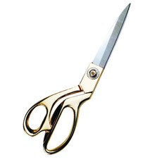 徠福 Life 剪綵剪刀 NO.2041 辦公室剪刀 手工剪刀 學生剪刀 安全鎖設計, 金, 1個