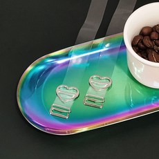 하트 투명 무광 브라끈 1.5cm_0070GF