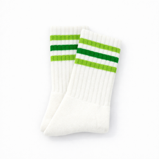 여성 골프양말 이중 쿠션 논슬립 스포츠양말 헬로버디 삼선조거쿠션, 1개, 연두