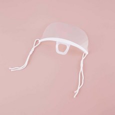 꿈꾸는비 투명 위생 안면 마스크 플라스틱마스크