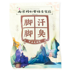 泡腳包 足浴包 藏紅花 艾草 老姜 當歸 益母草 中藥材 泡腳粉藥包, 約30小包/袋