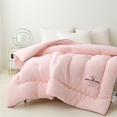 천연양모이불 포근한 겨울용 사계절 침구세트 호텔식 고급스러운 포근함 따뜻함, 【호주 수입 양모 이불 - 핑크】