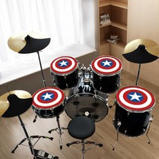 드럼 저소음 패드 방음 고무 패치 연습용 가정용 세트, 1개