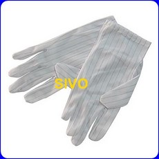 抗靜電手套 (10雙/包) 止滑型/一般型 L/M/S - 防靜電、止滑耐磨、舒適透氣, 1個, 578.001 一般型 防靜電手套M