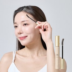 타투그리모 헤어라이너 새치커버 흰머리염색 염색약 헤어타투 헤어라인 10ml 마스카라형 5일간 유지, 블랙, 2개