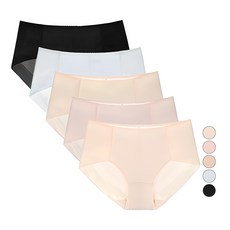 PANDORA by VIVIEN 緊身無痕內褲 5入, 混色
