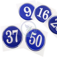 더가몽 원형숫자사물함번호 좌석번호표, 4