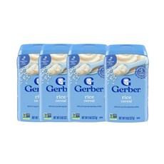 거버 유아용 쌀 시리얼 (미국직송), 227g, 4개