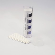 혜명잡화마트 염소테스트페이퍼 스틱형 100매 x 2개 테스트스트립 수질측정기기 수질검사키트 수질테스트기 물검사