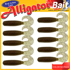 JRC엘리게이터 BIG SALT4 고비중 글럽웜, P03