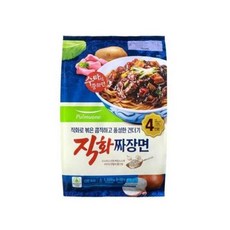 풀무원 직화 짜장면 4인분, 4개