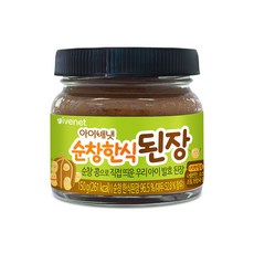 [아이배냇] 아기 베베 순창 한식 된장150g 2개, 150g