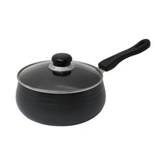 국산 에브리 심플 블랙 경질 냄비, 06 편수냄비 22cm