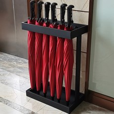 铁艺雨伞置物桶伞架商用酒店大堂雨伞放置架雨伞架收纳架, 如圖, 1個