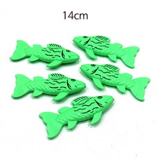 5마리 3d입체 양면 마카롱 자석 낚시놀이용 큰 물고기 키즈카페 RS14, RS19