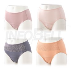 [TV홈쇼핑정품 인포벨]입고가요 클래식 요실금 팬티 매일매일 빨아입는 국내생산 특수 안심 샘 방지 할머니 엄마 노인