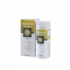 7 in 1 수족관 테스트 스트립 빠르고 정확한 간편한 수질 테스트를 100개입 키트 pH 아질산염 질산염 탄산염 일반적인 경도 모니터링 1950325