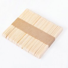 오꿈 아이스크림막대 커피스틱 하드바 산가지나무 만들기재료, 1세트, 03 아이스크림막대 (소) 나무색 100개