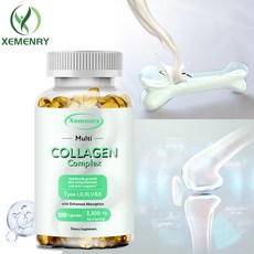 Xemenry Multi Collagen Complex 促進頭髮指甲生長、肌膚彈性與關節健康, 60組