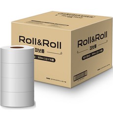 RollnRoll Roll&Roll大捲衛生紙 300m 2層 16捲, 16入, 1個