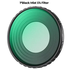 K&F CONCEPT DJI 오즈모 5 4용 드론 필터 키트 UV CPL ND8 블랙 미스트 1/4 카메라, 03 Black Mist 1-4
