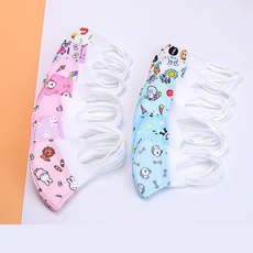 兒童專用口罩 韓版蝶型 KN95高端防護 過濾98% 獨立包裝 4D立體口罩 4-13歲可愛小孩大童口罩, 1套, 買5組送1組, 【兒童款3D】隨機圖案/顔色, 50個裝