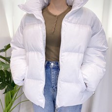 女款高領絎縫外套