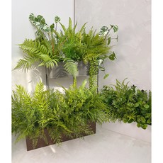 인조 식물 조화 인테리어 조화 플렌테리어 카페꾸미기 고사리 조화 조경, 2.고사리, 1개