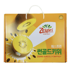 제스프리 키위 명절 추석 선물세트 2.4kg(중대과) 18개입 내외, 1박스