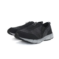 日本Anata Omoi 拉鍊足力寬楦健走鞋 易穿脫 免鞋帶 男女適用