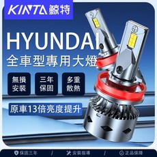 鯨特 LED大燈 HYUNDAI Starex Santa fe Elantra Tucson 遠燈 霧燈 三年保固, H11/H16 單顆