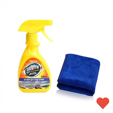 세차용품 2in1 발수제 300ml 고급 타월