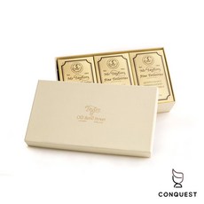 CONQUEST Taylor Of Old Bond Street 檀香沐浴皂禮盒 香皂肥皂組，經典檀香，溫和潔淨，送禮自用皆宜, 1個