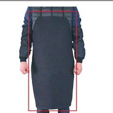 행운과 작업용 청 앞치마