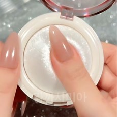 쉬글램 슬라임 하이라이터 글로우치 바운시 블러셔, Powdered Sugar