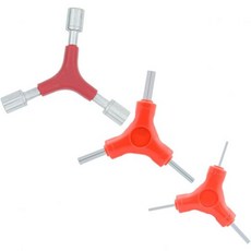 유미 자전거 렌치 도구 Y자형 외부 삼방향 육각 렌치 2.5/3/4/mm 5/6/8mm Y 소켓 렌치 육각 8/9/10mm. 자전거 수리 도, 1개