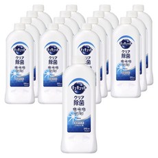 Kao 花王 Cucute 珂珂透 Clear 廚房洗潔精 無香 補充包, 16個, 370ml